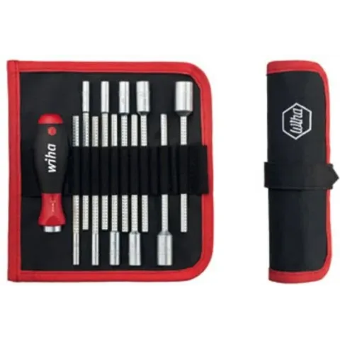 Wiha Werkplaats Wisselklingset 12-delig Dop (zeskant)