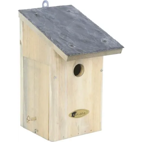 Wildbird Nestkast San Francisco Leisteen 34mm - Broeden - 16.5x21.5x30 cm