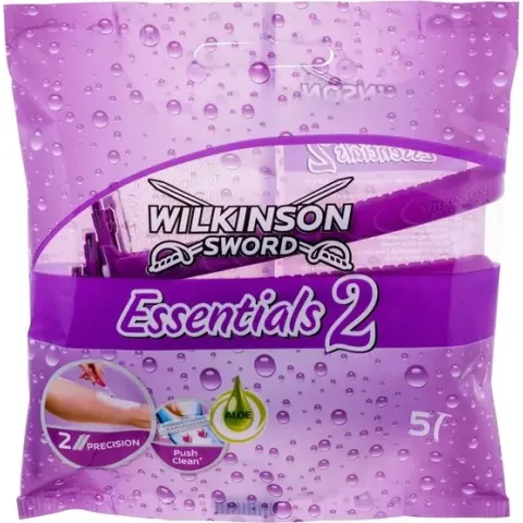 Wilkinson Sword Extra 2 essentials aloe vera - Wegwerpscheermesjes (5 stuks)