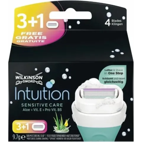 Wilkinson Woman Scheermesjes Intuition Sensitive Care 4 stuks