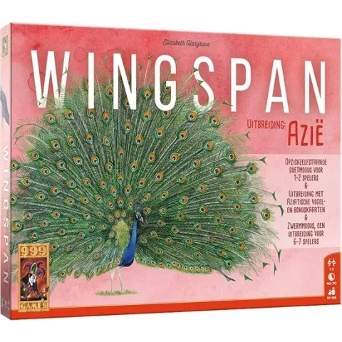 Wingspan uitbreiding: Azie Bordspel