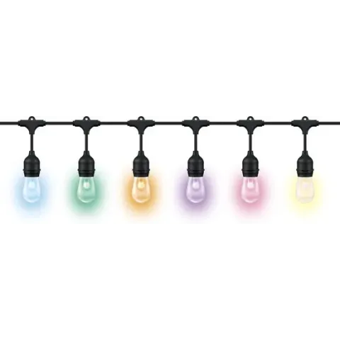 WiZ Lichtsnoer voor Buiten - Slimme LED-Verlichting - Gekleurd en Wit Licht - Wi-Fi