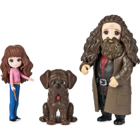 Wizarding World Harry Potter Magical Minis - Hermelien en Hagrid Vriendschap Set - Actiefiguren