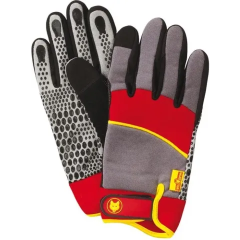 WOLF-Garten Machinehandschoen GH-M 10 - maat 10 - Large - Anti-slip coating  - verstelbaar manchet - ademend materiaal