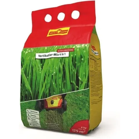 WOLF-Garten verticuteermix V-MIX 125 - kiemgarantie - gebruik na verticuteren - gazon herstel - voor 125m2