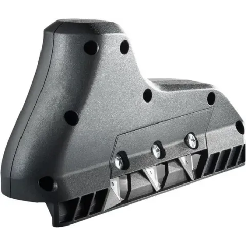 wolfcraft Kantschaaf met 3 messen zwart 4009000