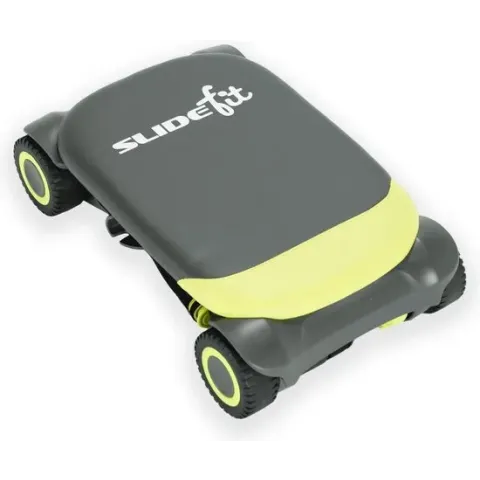 Wonder Core, Slide Fit - Groen – ab roller – fitnessapparaat – Weerstand trainingsapparaat – 3 intensiteitsniveaus –