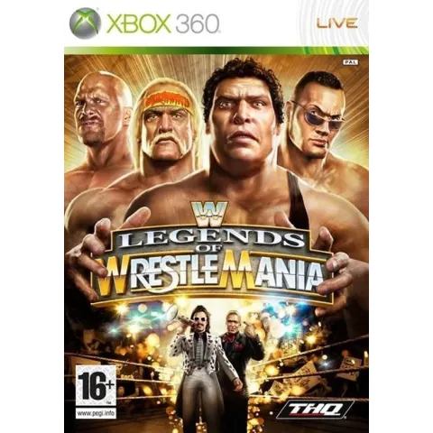 WWE Legends of Wrestlemania /X360