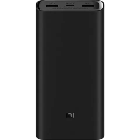 Xiaomi - Mi 20000mAh Powerbank 3 Quick Charge 4.0 - 50W - Dual USB-A en USB-C - Zwart