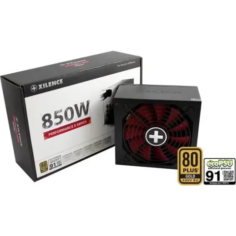 Xilence XP850MR9 power supply unit 850 W ATX Zwart, Rood
