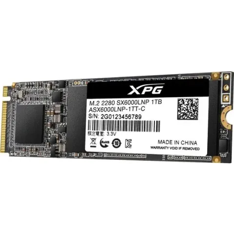 XPG SX6000 Lite internal solid state drive M.2 1000 GB PCI Express 3.0 3D TLC NVMe