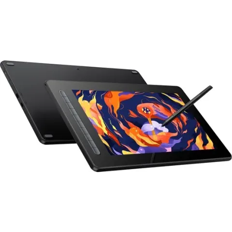 XPPen Artist 16 (2e generatie) grafische tablet met 15,4 inch HD IPS-schermpen X3 Smart Pen 8192 niveaus 127% sRGB-kleurengamma Compatibel met Windows, Mac, Chrome, Linux en Android - zwart