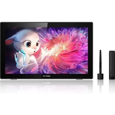 XPPen Artist 22 2nd Gen Grafische Tablet met Display 21,5 Inch Interactief Scherm Tablet met 8192 Niveaus Passieve Stylus USB-C Interface Mac en Windows Compatibel