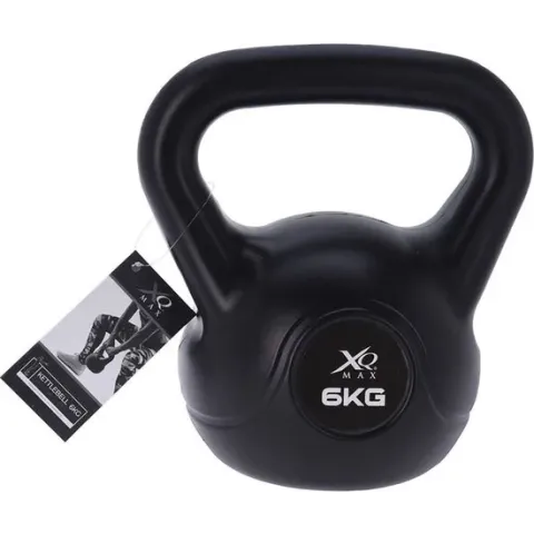 XQ Max Kettlebell - 6KG - Zwart