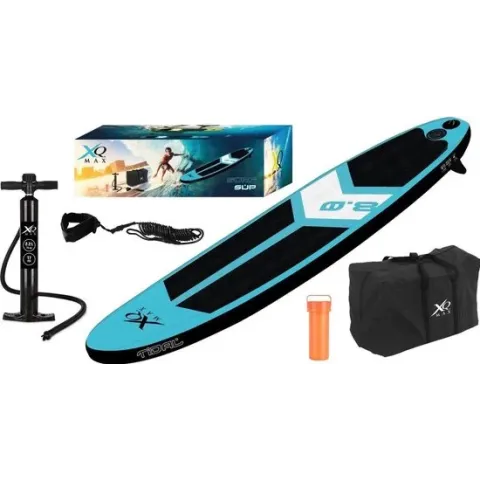 XQ Max Surf SUP 245 cm blauw en zwart