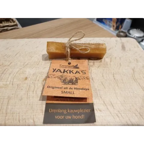 Yakka's yakmelk kauwbot small voor honden - 1 stuk