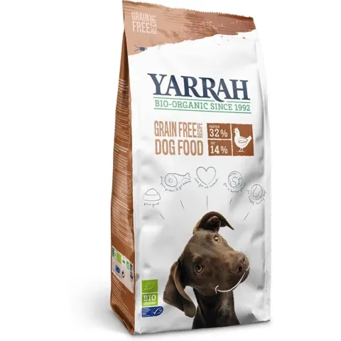Yarrah Dog Adult Graanvrij - Kip/Vis - Biologische Hondenvoer - 2 kg