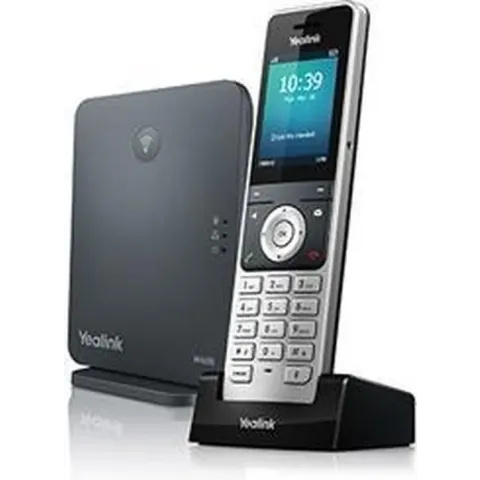 Yealink W60P - Single DECT telefoon - ZilverGrijs