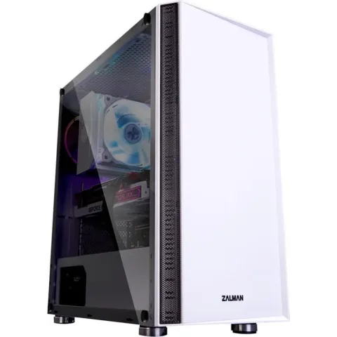 Zalman R2 WHITE computerbehuizing Midi Tower Wit