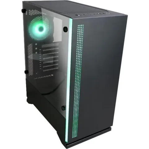 Zalman S5 Zwart, ATX Mid-Tower-behuizing