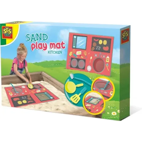 Zand speelmat - Keuken