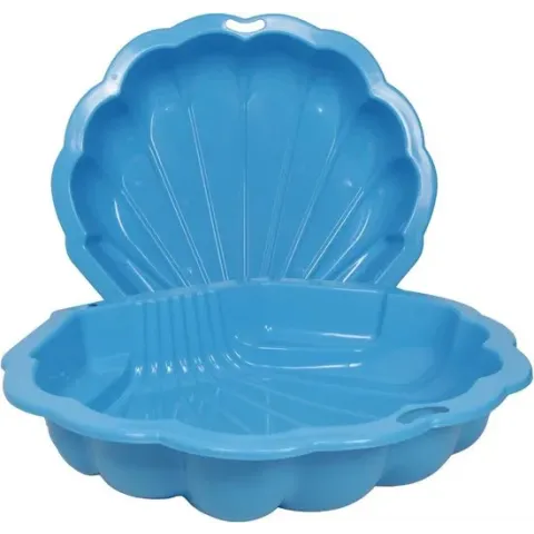 Zandbak Zand en Water Schelp - Blauw