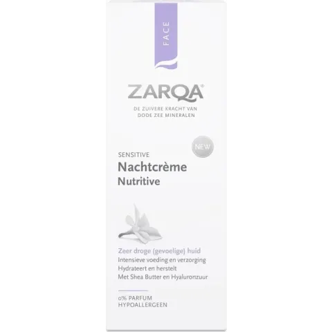 ZARQA Nachtcreme Nutritive (intensieve voeding en verzorging) - 50 ml