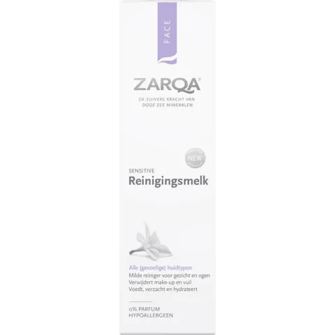 Zarqa Reinigingsmelk Sensitive 200 ml
