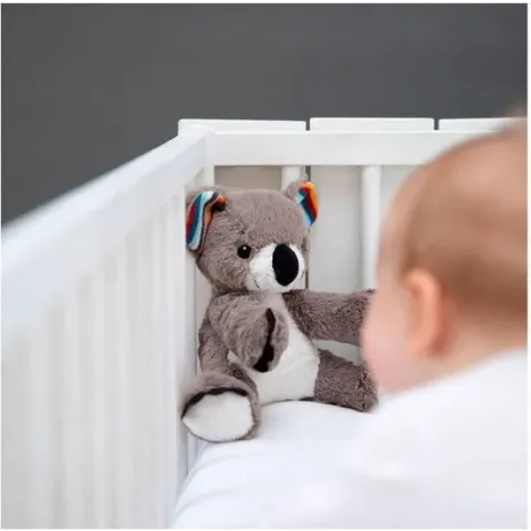 Zazu - Coco de Koala  - Hartslagknuffel - Muziek knuffel met huilsensor - Deze leuke muziek & hartslagknuffel is heerlijk zacht en door de uitneembare geluidsmodule ook wasbaar! - Genomineerd voor Baby Product van het Jaar