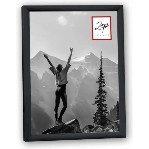 ZEP - Kunststof fotolijst 20x25 zwart New Easy - KB12
