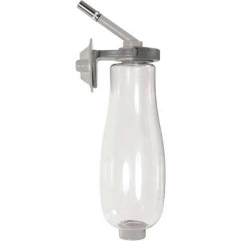 Zolux Drinkfles Top Grijs&Transparant - Waterfontein - 27 cm