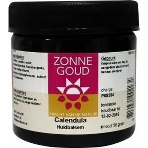 Zonnegoud Calendula Huidbalsem - 50 ml - Bodycrème