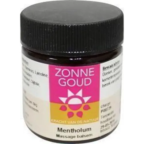 Zonnegoud Mentholum Balsem
