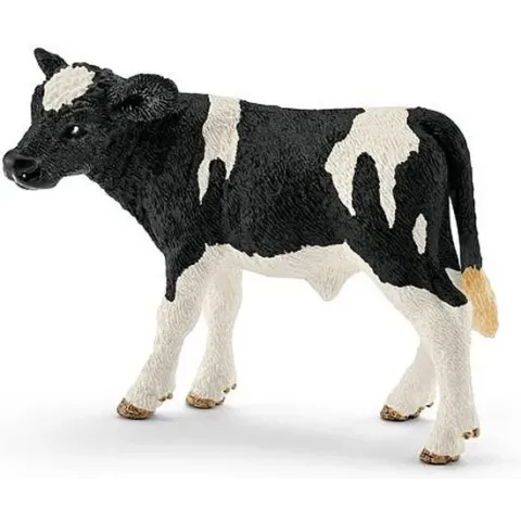 Zwartbont kalf Schleich