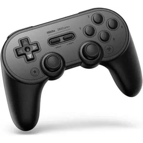 Zwarte Bluetooth Gamepad Controller 8 Bitdo SN30 Pro + Black Edition