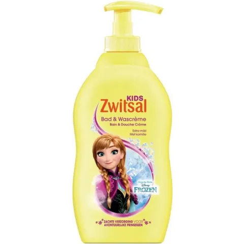Zwitsal Frozen Kids Bad & Wash Creme 400ml