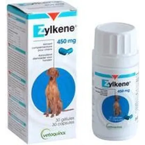 Zylkène Dieren Antistressmiddel - Zylkène 450 mg 15 - 60 kg - 30 capsules