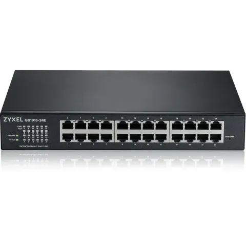 ZyXel 24-Port GbE Smart Switch NebulaFlex,fanless